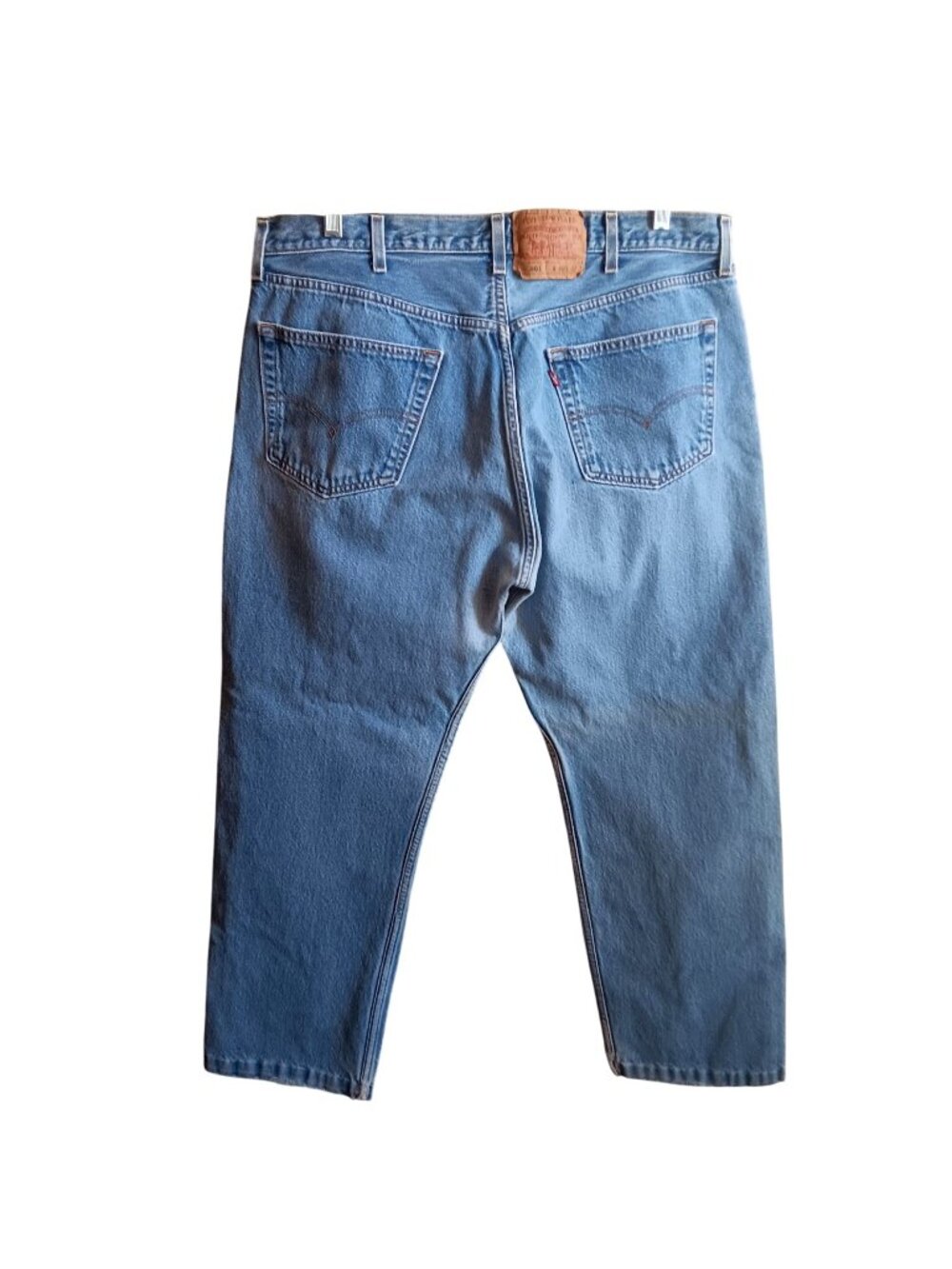 38x29 Vintage Levis 501 Jeans 90's Grunge Punk Fade Button-Fly Guatemala